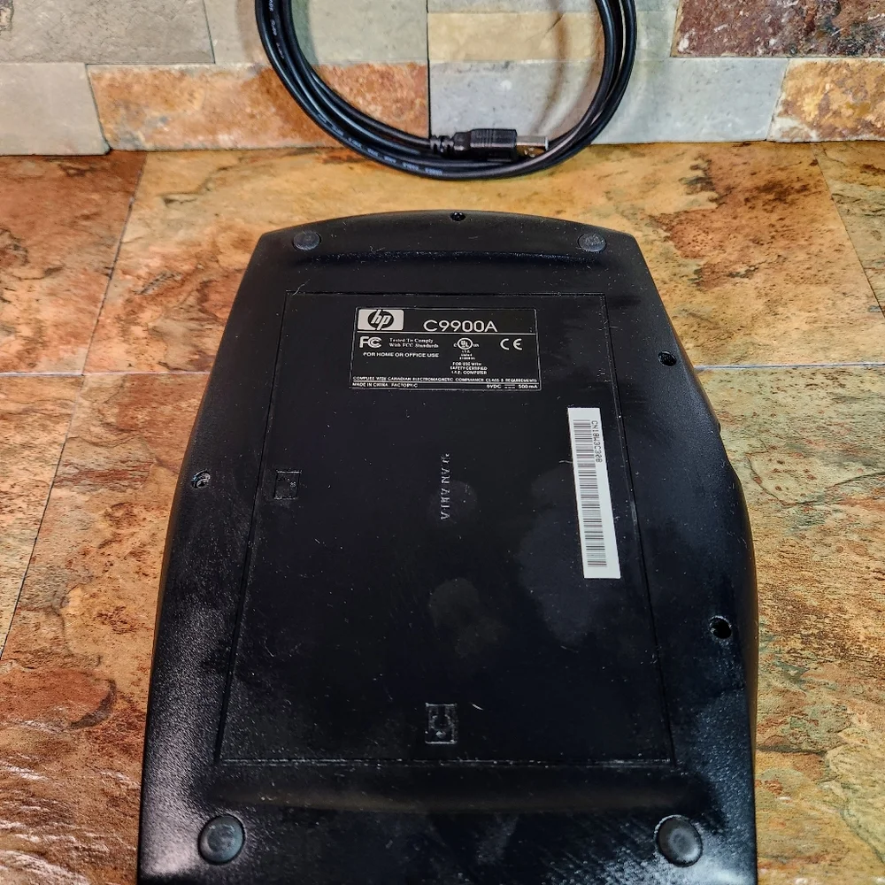 HP -Photo Flatbed Mini Scanner -1000 • Black/Gray • Connect Cable • 10 